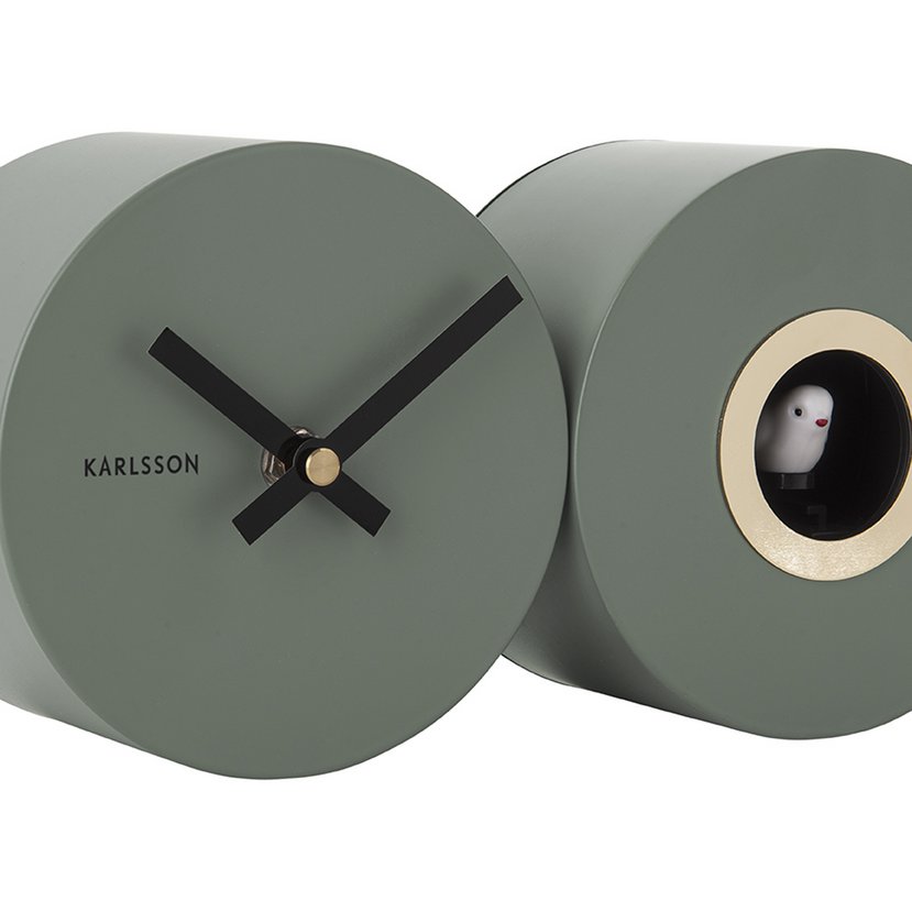 Karlsson - Horloge Murale Duo Coucou - KA5789GY