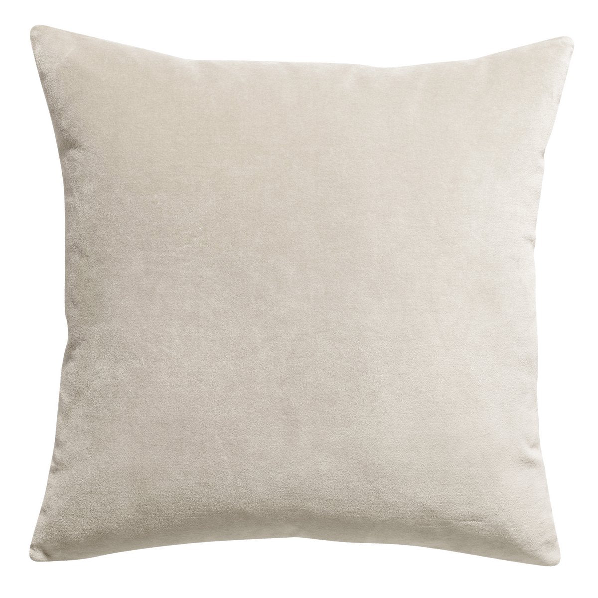 VIVARAISE - Coussin uni Elise Grège 45 x 45