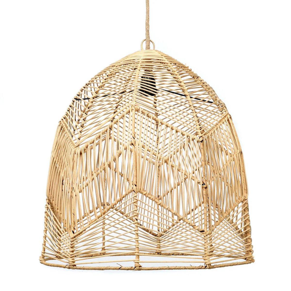 Bazar Bizar - Hanglamp 'Bala' (Naturel, L)