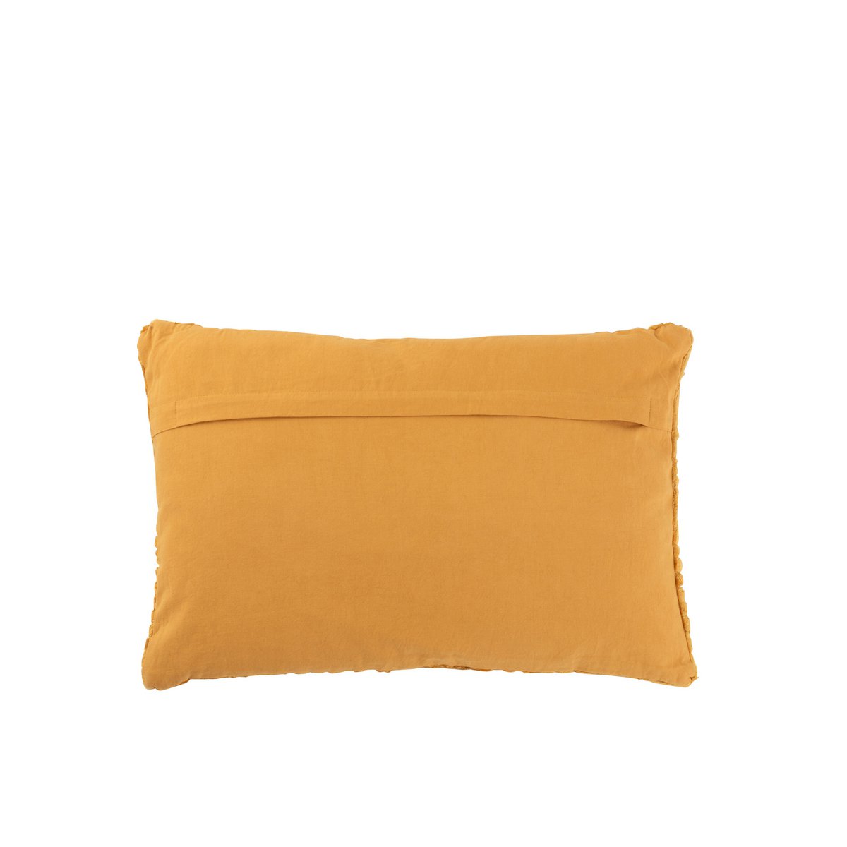 J-Line - Coussin Maze - Viscose - Ocre