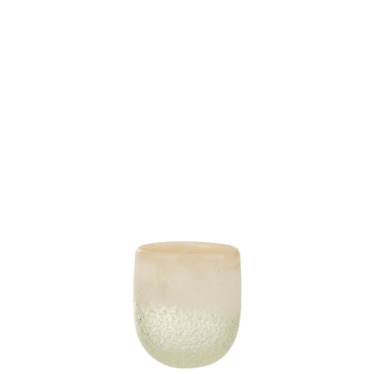 J-Line - Lanterne - Verre - Beige - Grand