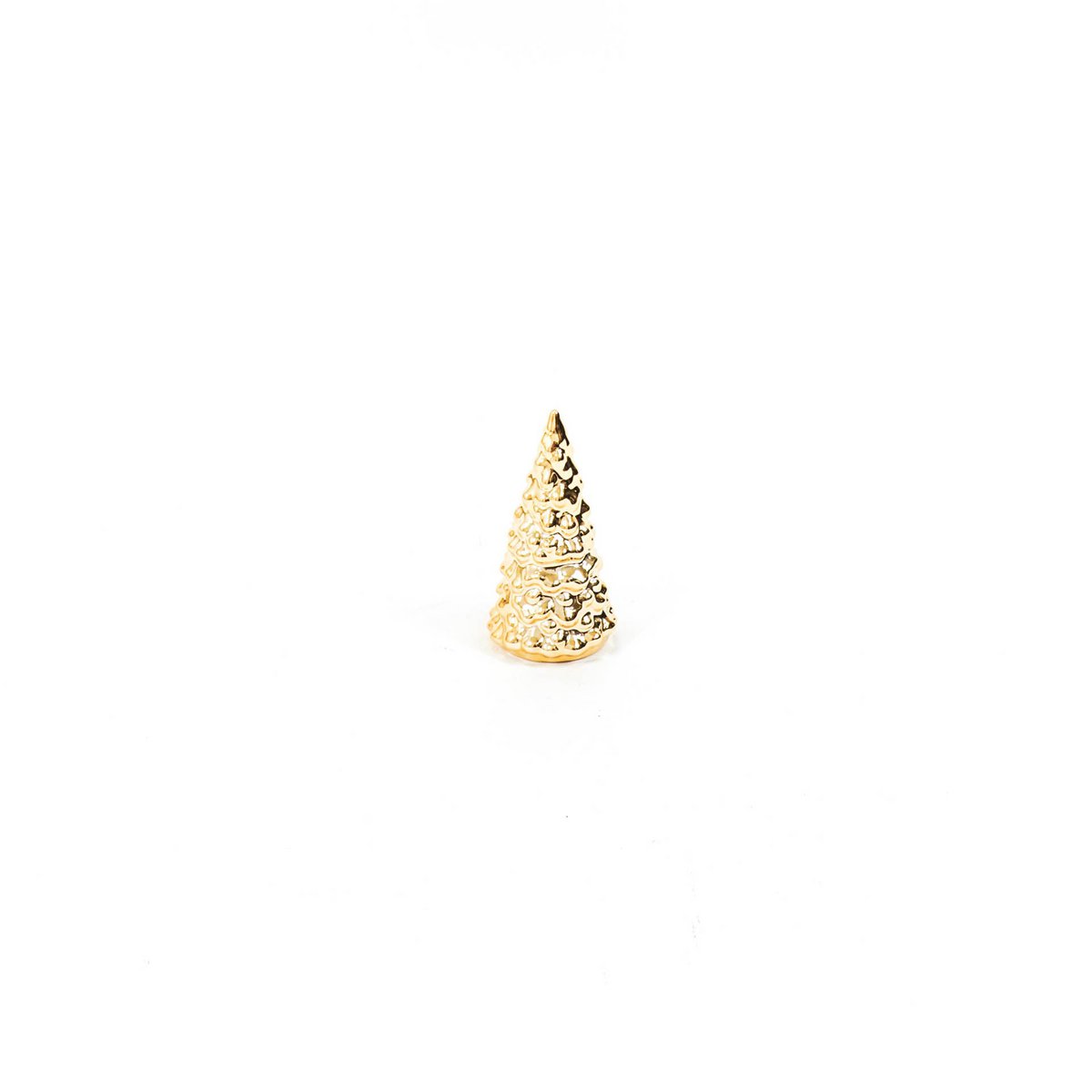 Housevitamin - Kerstornament 'Kerstboom' (11cm hoog, Goud)