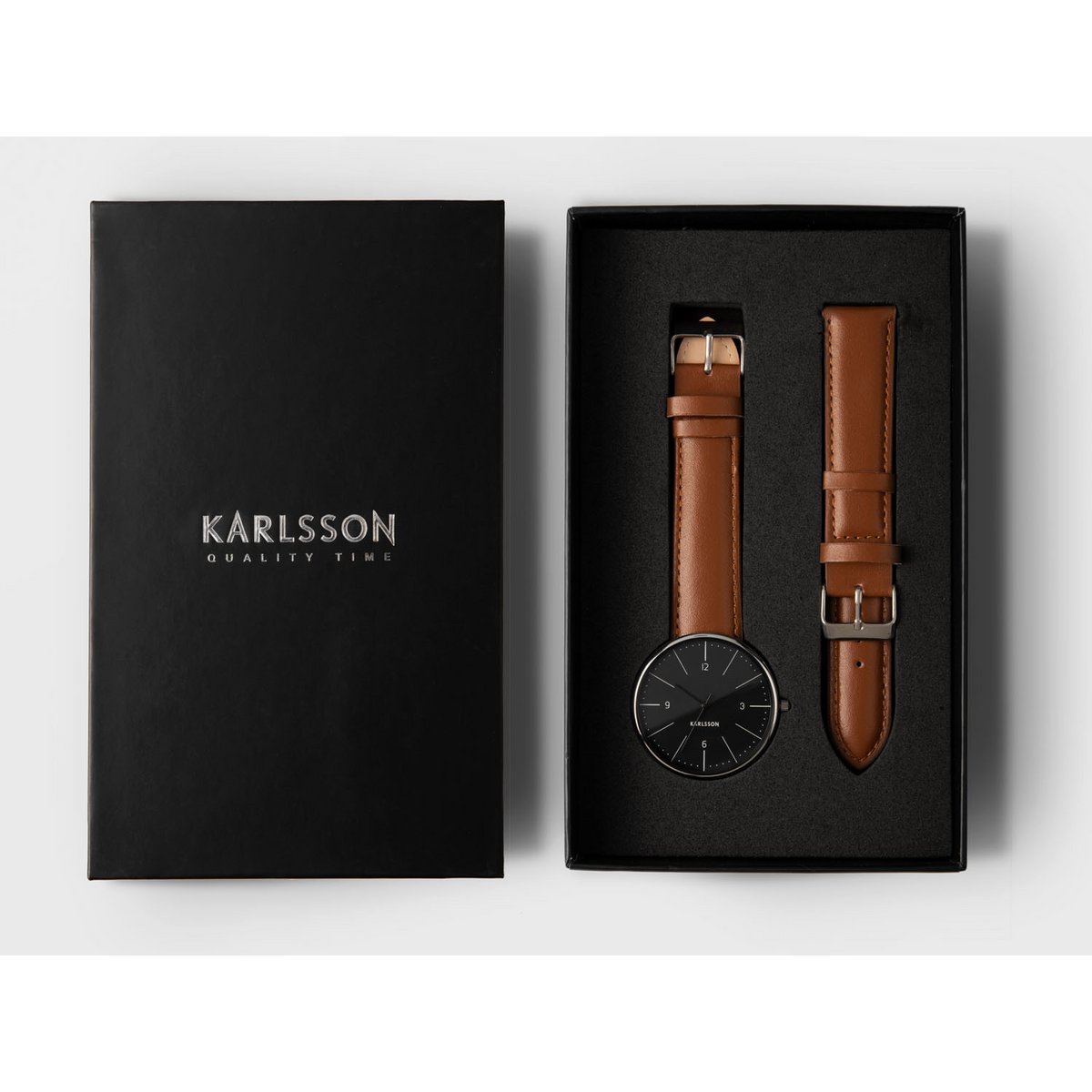 Karlsson - Montre Normann en acier - KA5903BK