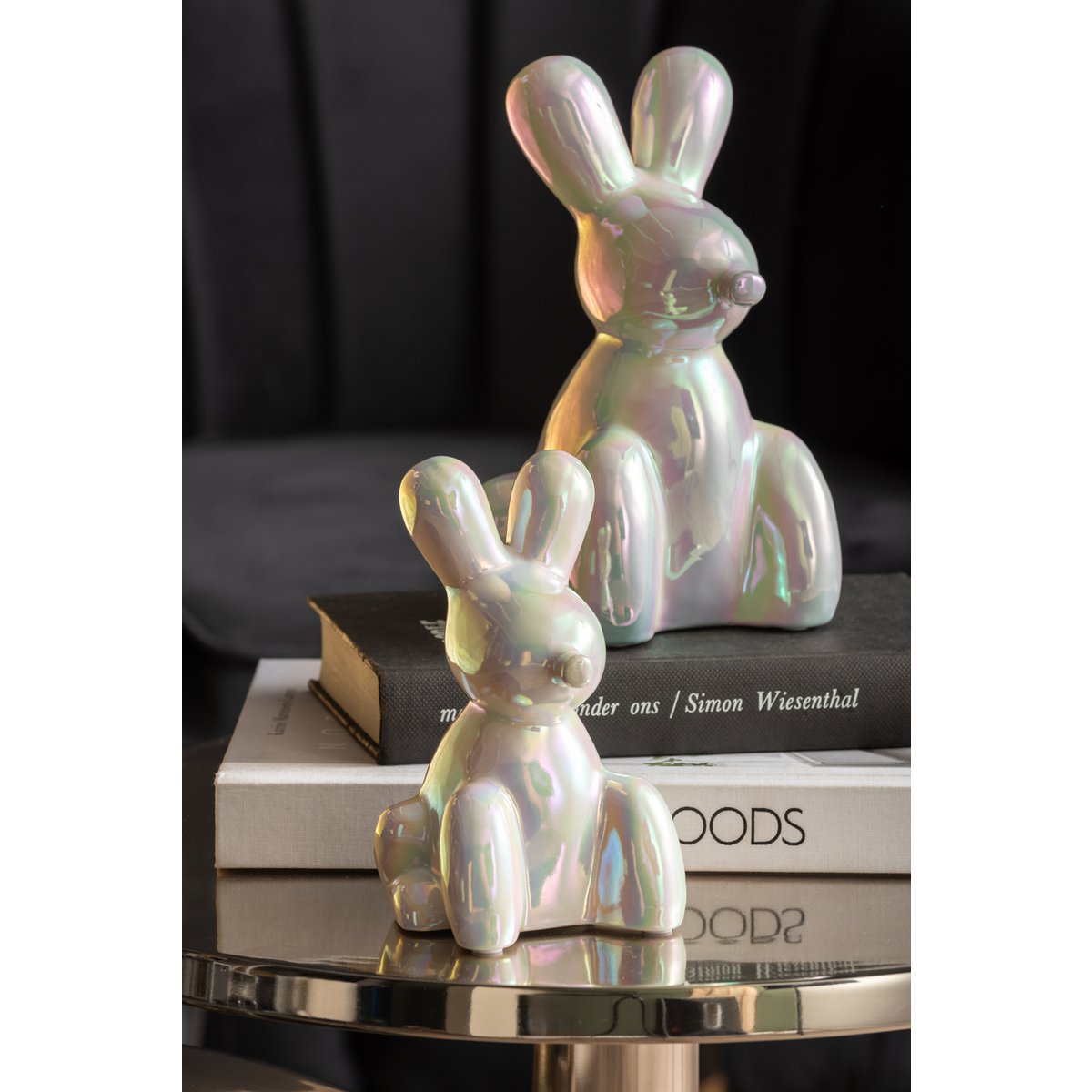 Present Time - Dekobild Balloon Bunny Large - PT4229WH