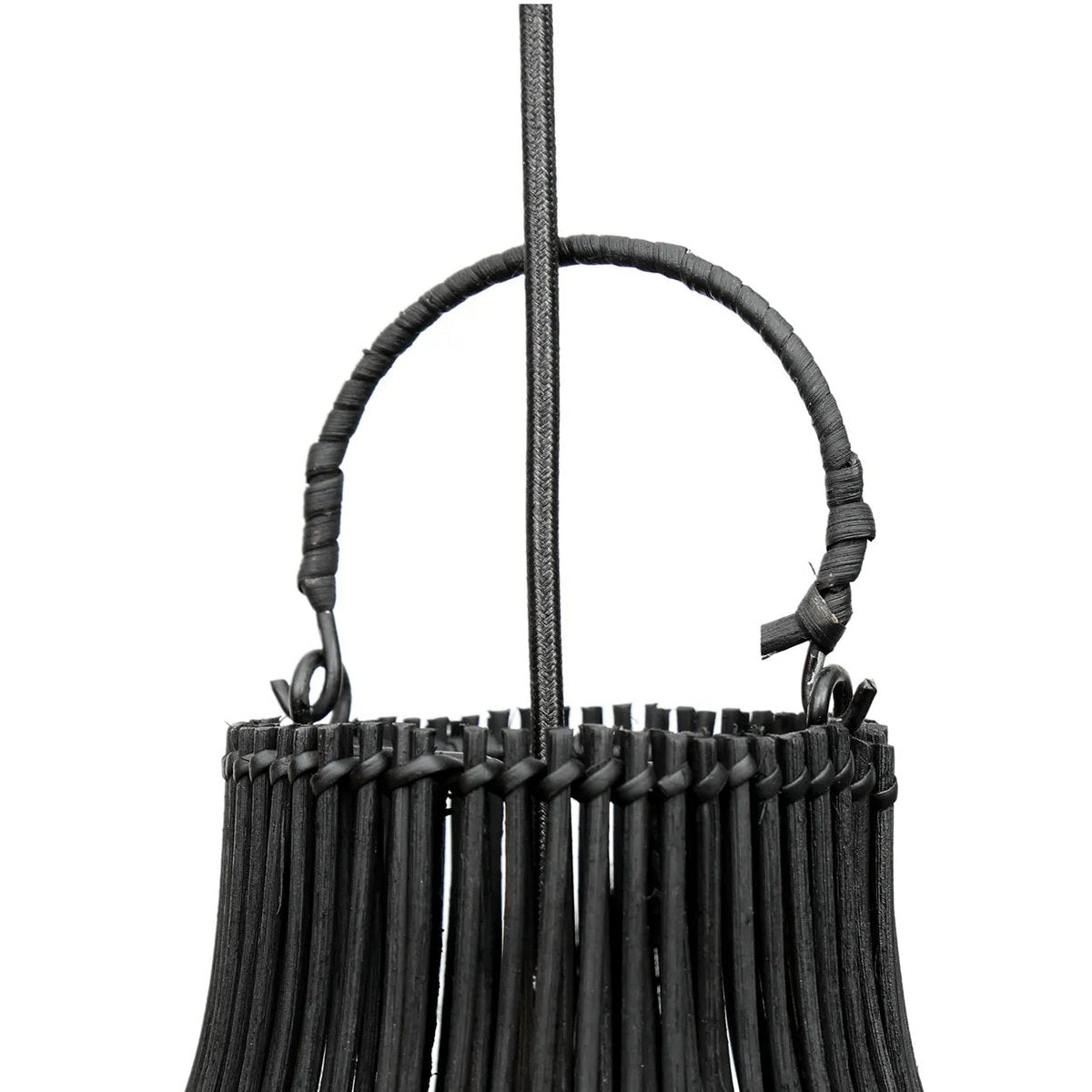 Bazar Bizar - Hanglamp 'Lobster Trap' (Zwart)