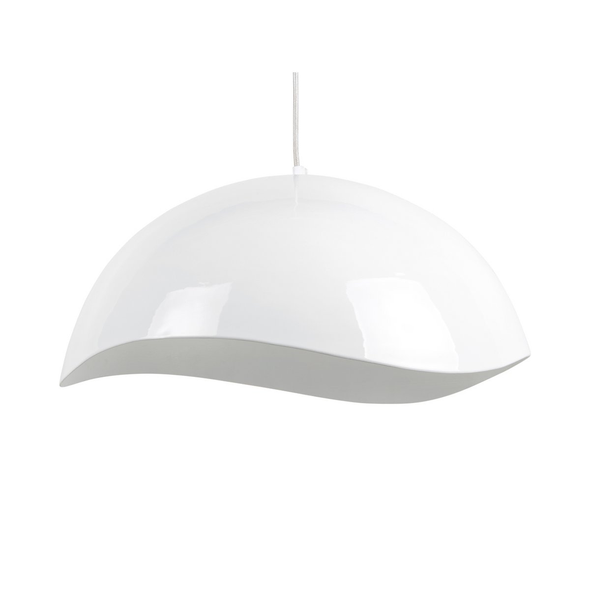 Leitmotiv - Lampe suspendue Waved Large - LM2201WH