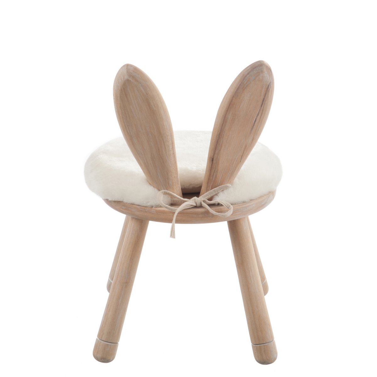 J-Line – Hochstuhl Rabbit Ear – Holz – Natur