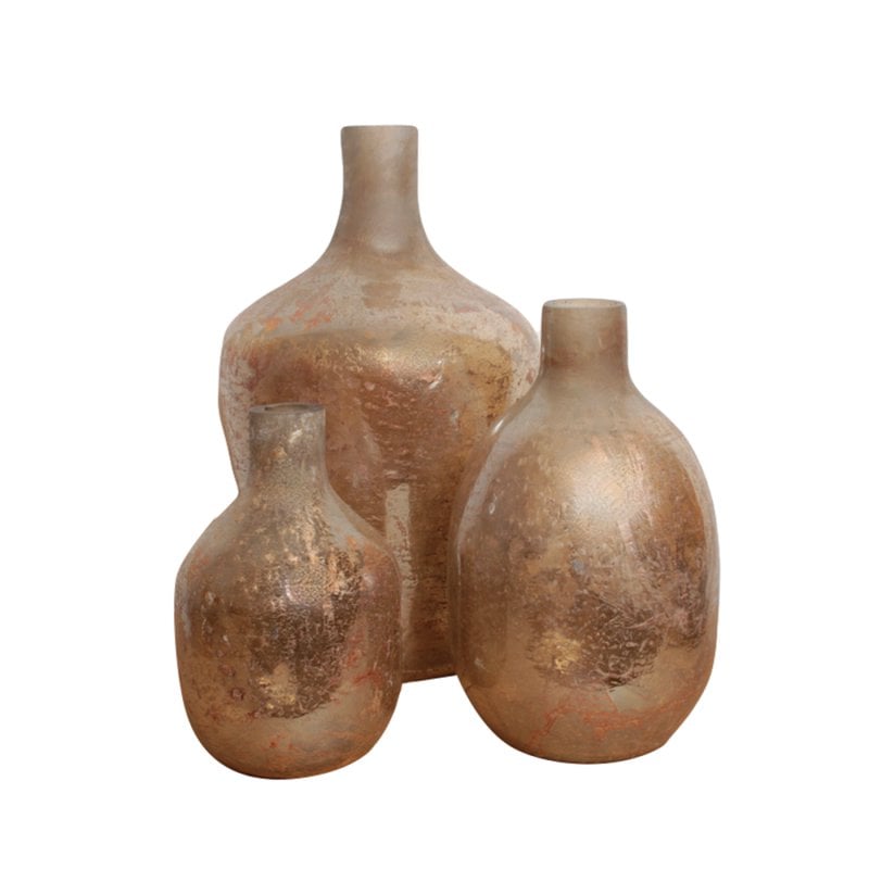 Pole to Pole - Glazen vaas Oasis L (Set van 4)