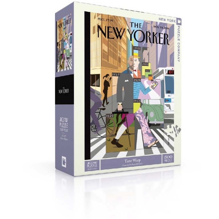 New York Puzzle Company - Puzzel 'Time Warp' (1500 stukjes)