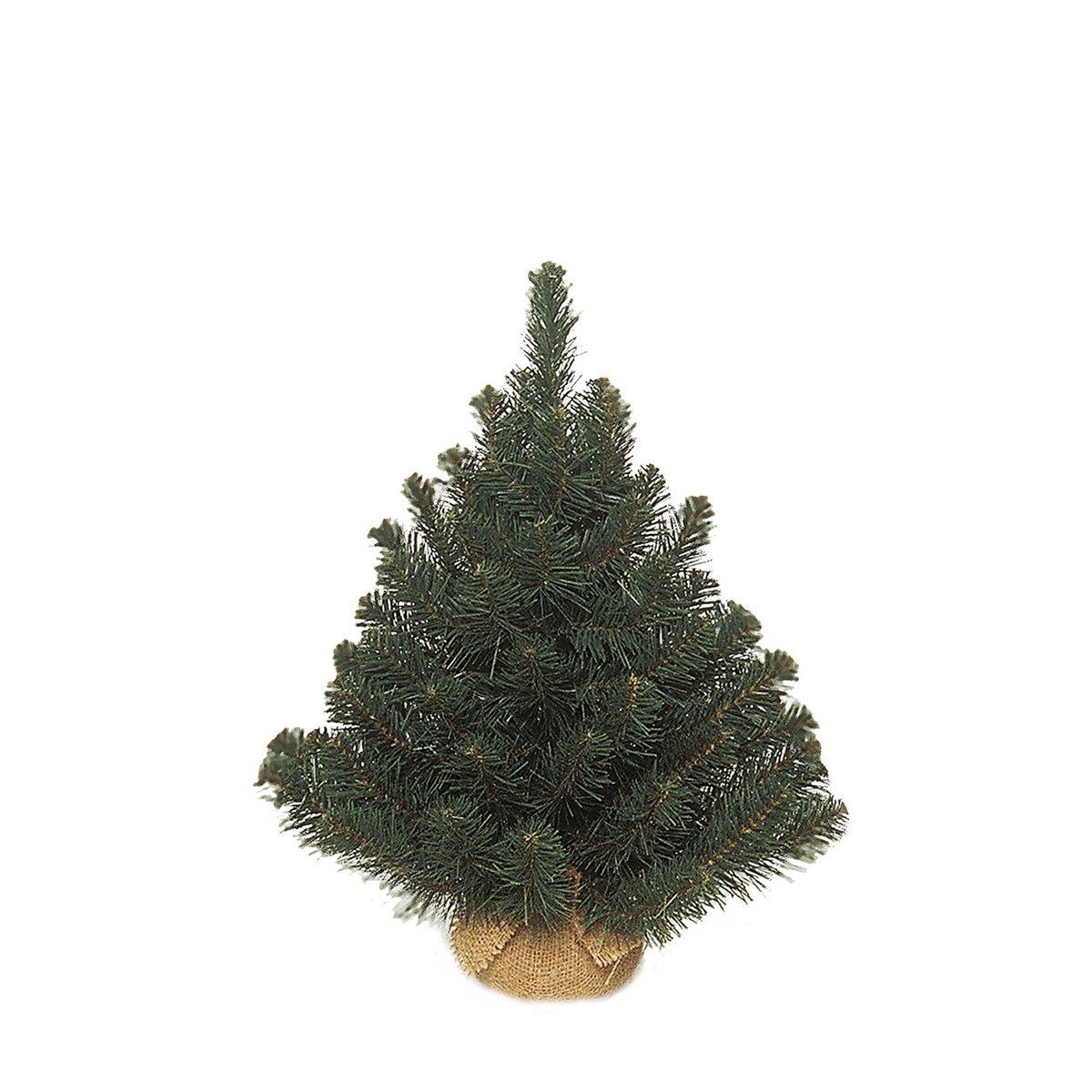 Maison d'Abri® - Alpiner künstlicher Weihnachtsbaum aus Jute - H60 x Ø51 cm - Grün