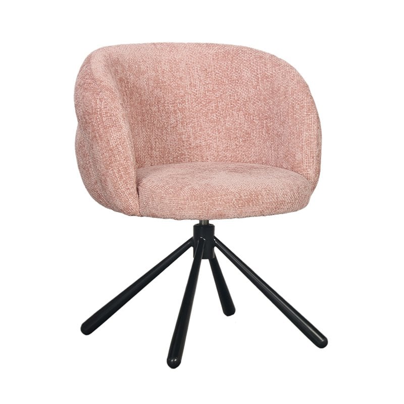 Pole to Pole - Chaise Pivotante Pebble Rose Pastel