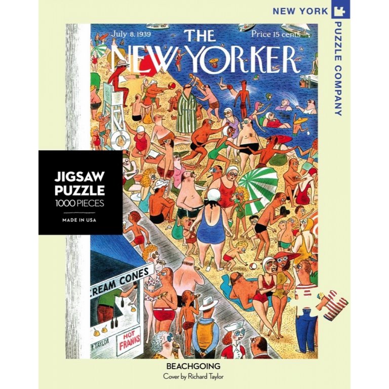 New York Puzzle Company - Puzzle 'Beachgoing' (1000 Teile)