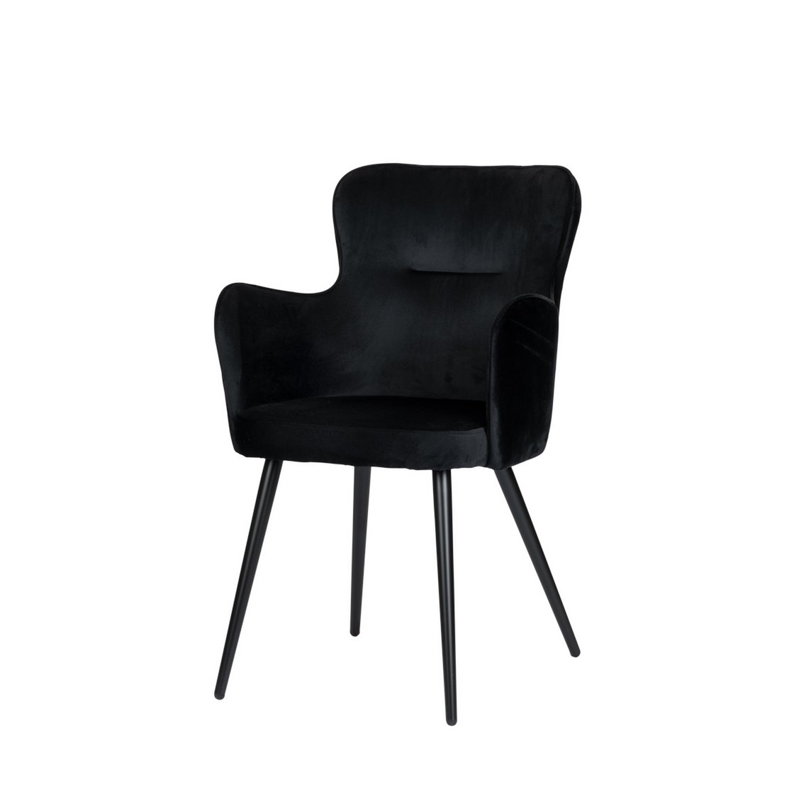 Pole to Pole - Fauteuil à oreilles noir (Lot de 2)