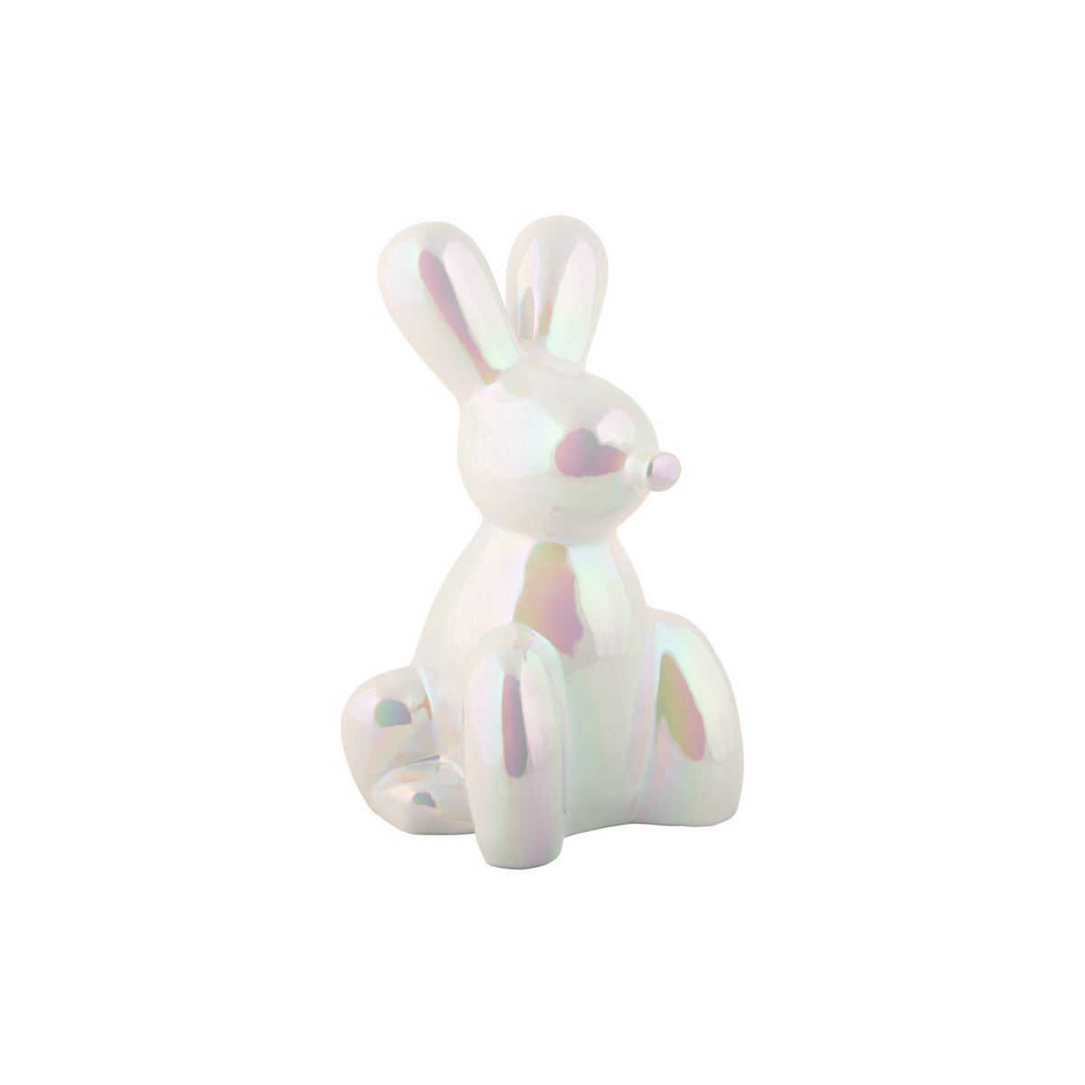 Present Time - Tableau décoratif Lapin Ballon Large - PT4229WH