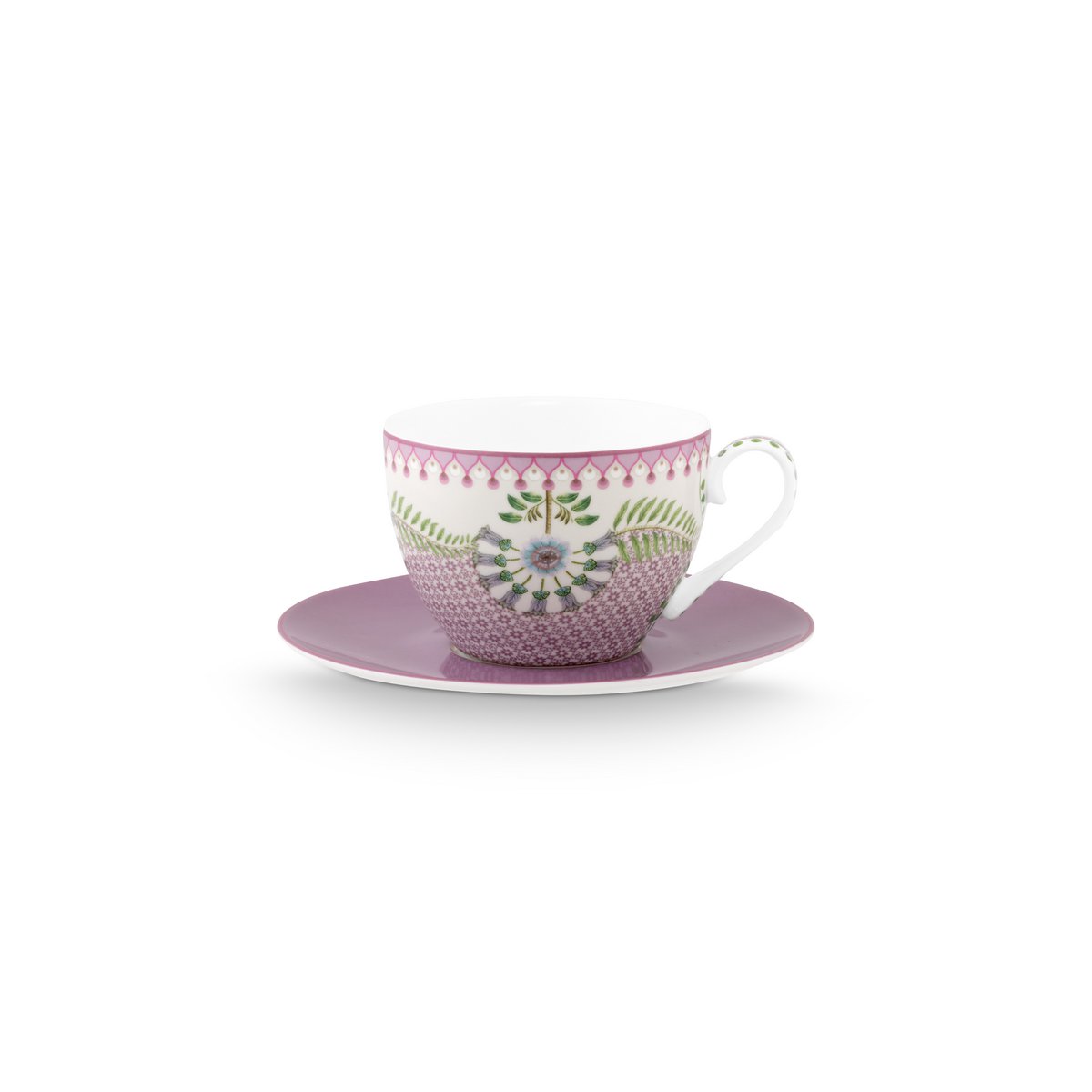 Pip Studio - Set/2 Cups and Saucers Lily&Lotus 280ml