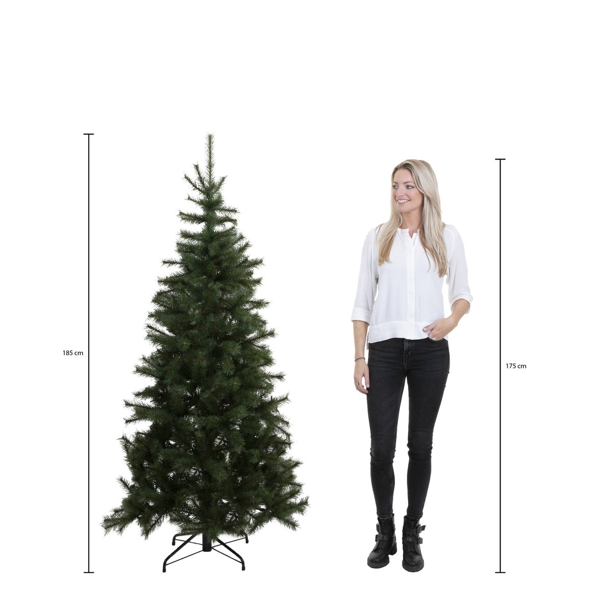 Maison d'Abri® - Bristlecone Kunstkerstboom - H185 x Ø119 cm - Groen