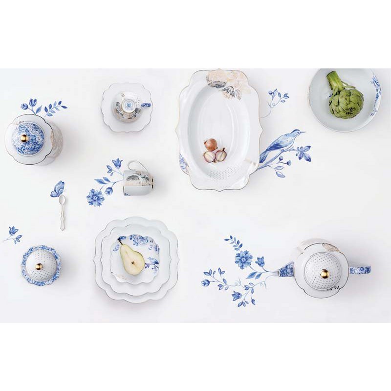 Pip Studio - Ovale schaal Royal White 40x28.5cm