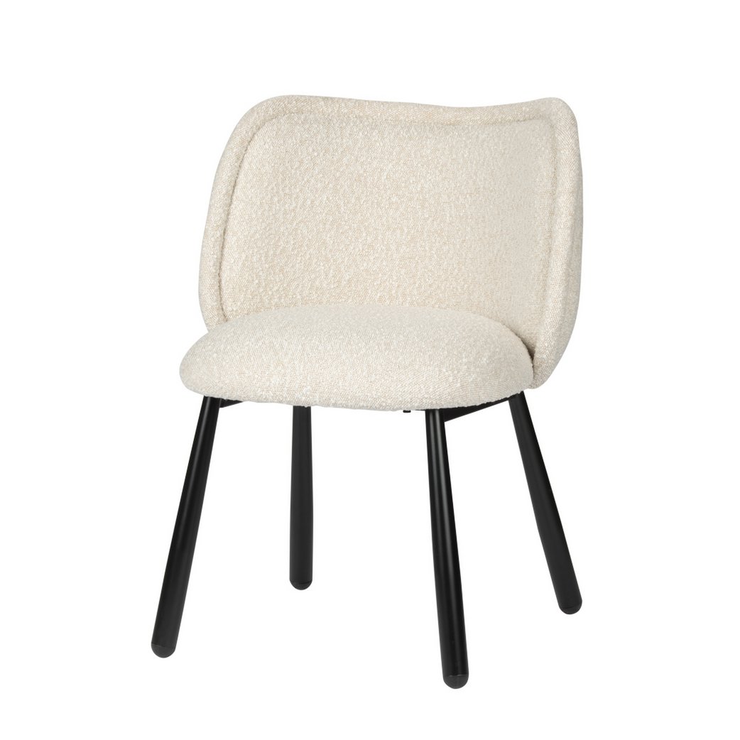 Pole to Pole - Chaise Panda Blanc Perle (Lot de 2)