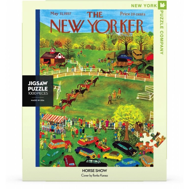 New York Puzzle Company - Puzzle „Pferdeshow“ (1000 Teile)