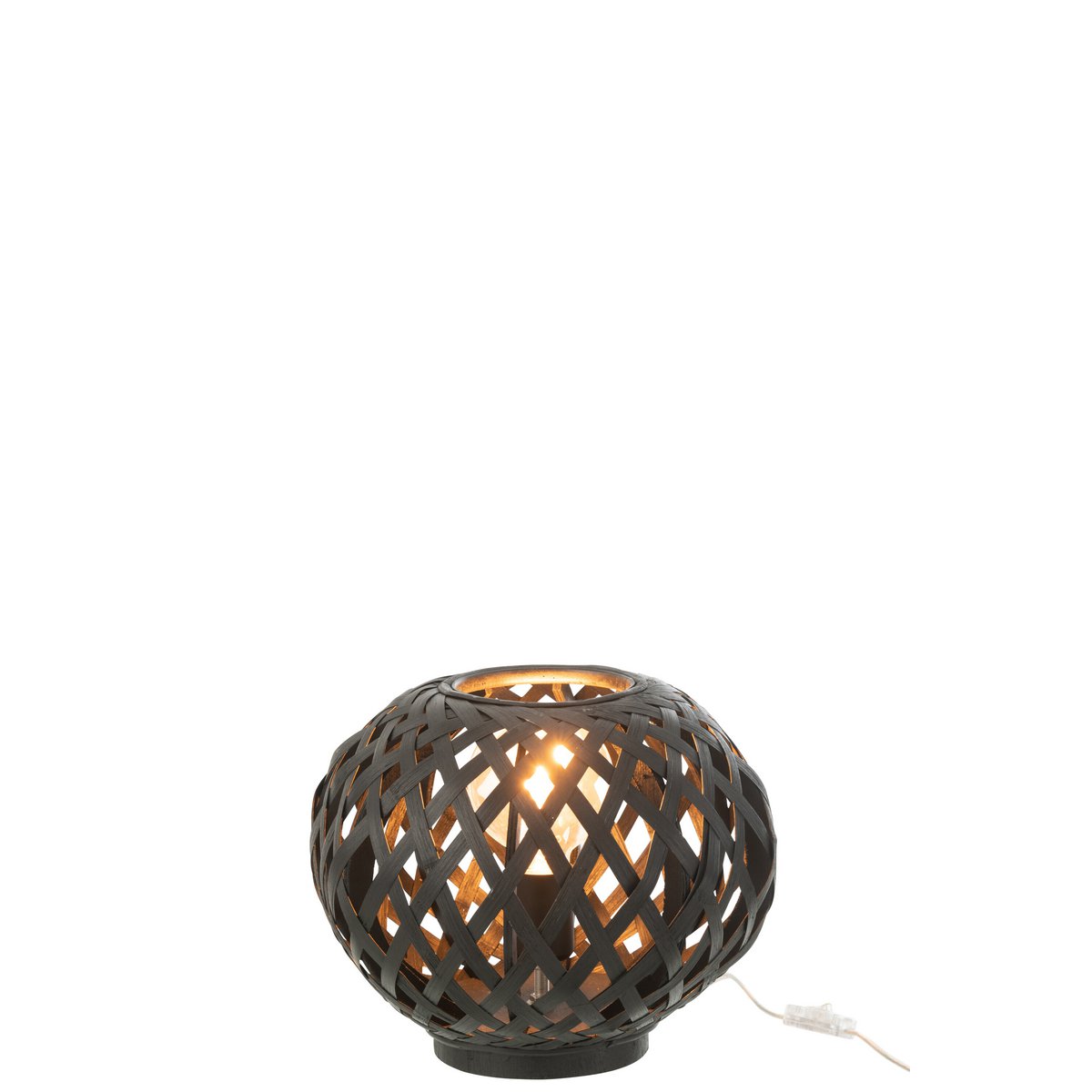 Lampe J-Line - bambou - noir