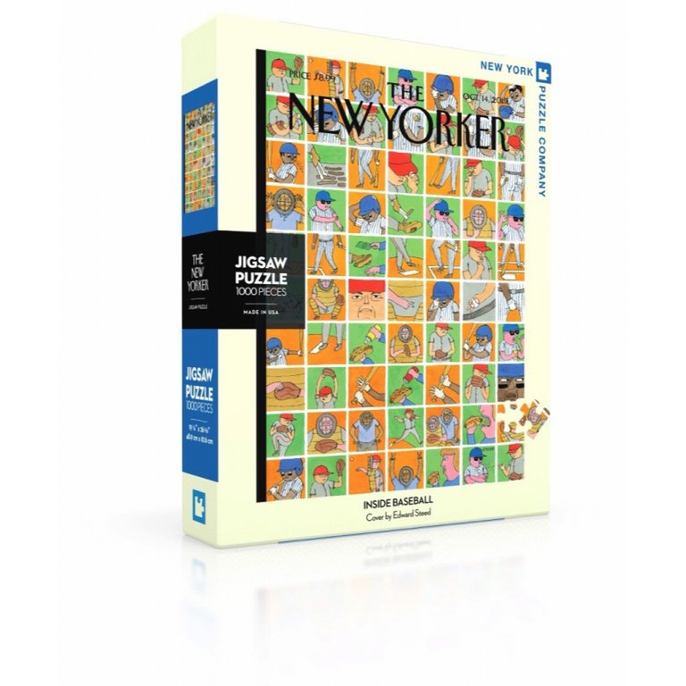 New York Puzzle Company - Puzzel 'Inside Baseball' (1000 stukjes)