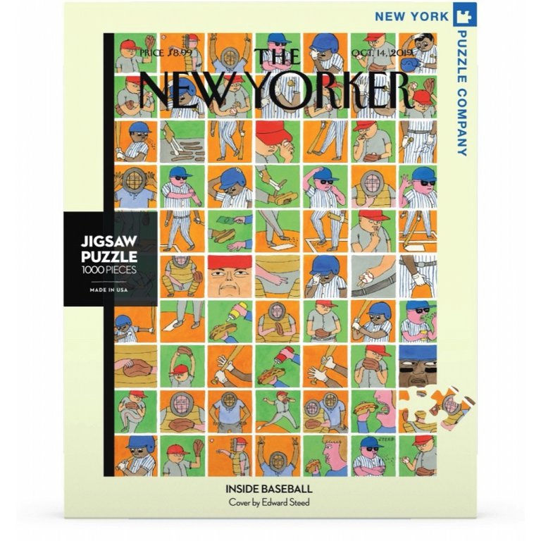 New York Puzzle Company - Puzzle „Inside Baseball“ (1000 Teile)