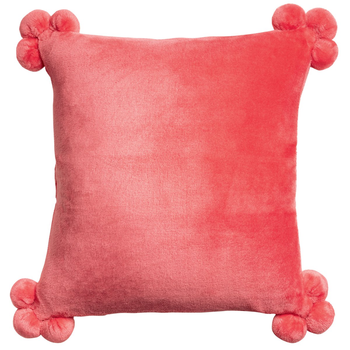 VIVARAISE - Coussin Tendre Pompons Malabar 45 x 45