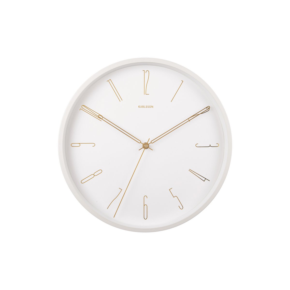 Karlsson - Horloge murale Chiffres Belle - KA5898WH