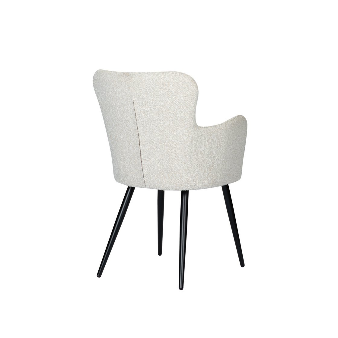 Pole to Pole - Fauteuil à oreilles blanc perle (Lot de 2)