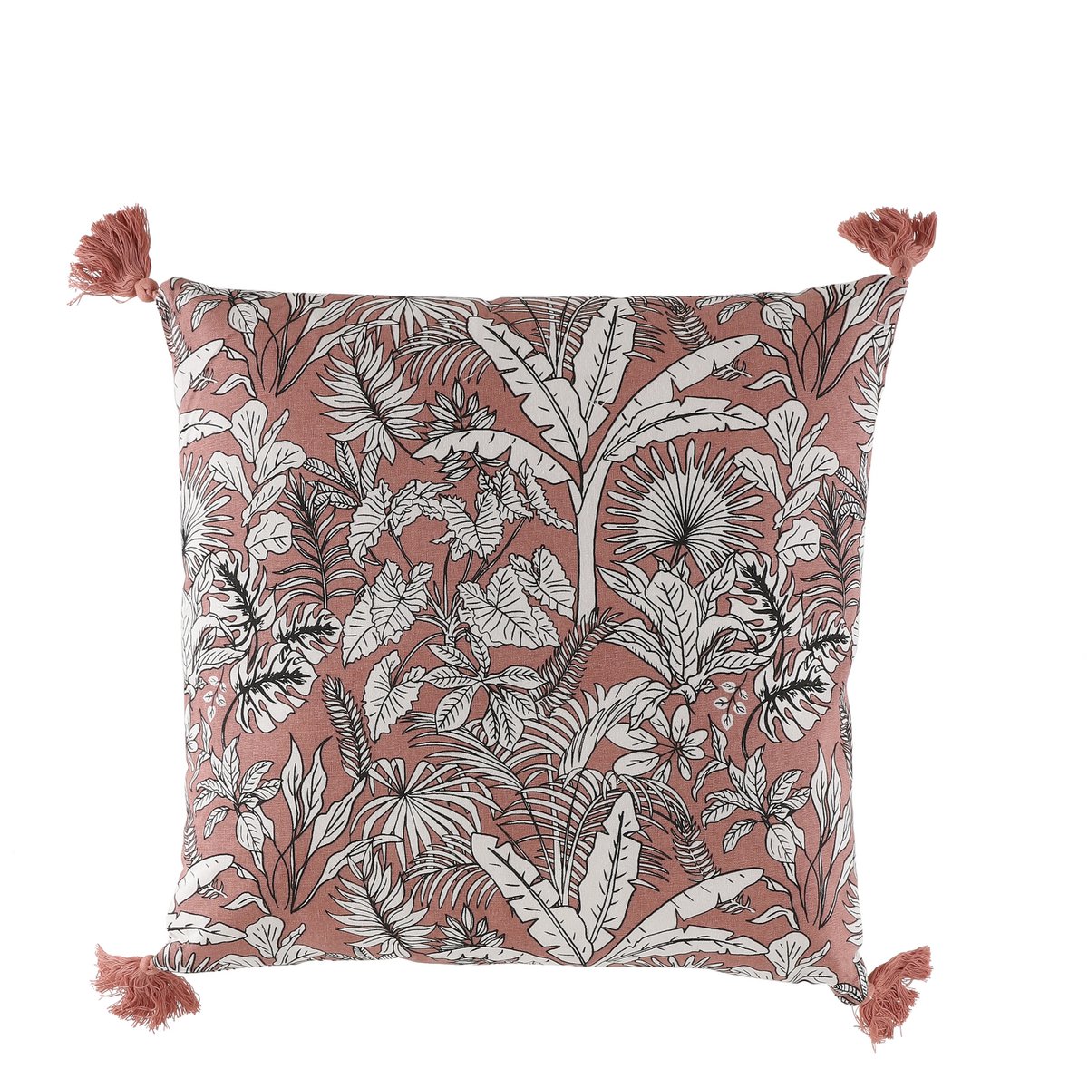 Mica Decorations - Coussin Lakia - L45 x H45 cm - Rose