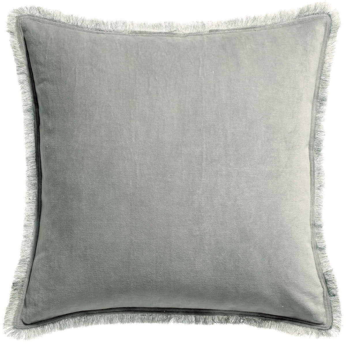 VIVARAISE - Coussin uni Fara Perle 45 x 45