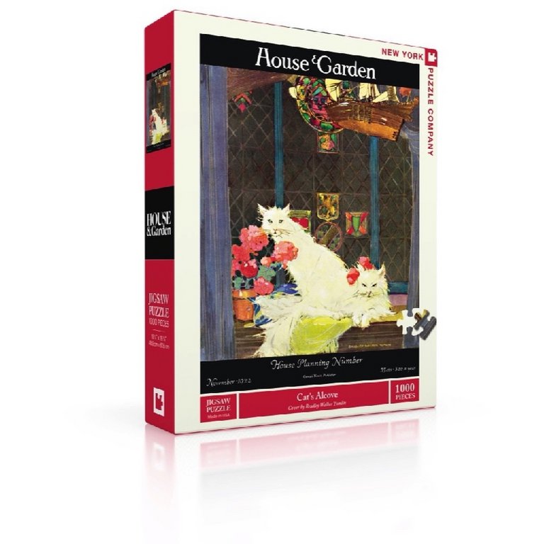 New York Puzzle Company - Puzzel 'Cat's Alcove' (1000 stukjes)