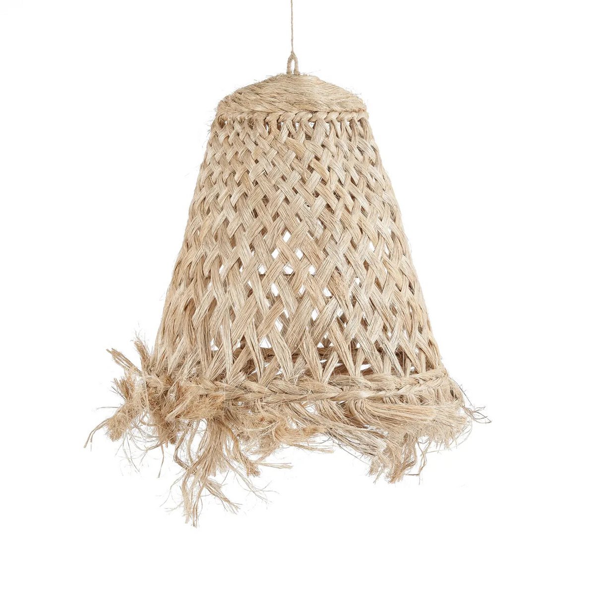 Bazar Bizar - Hanglamp 'Jelly Fish' (Naturel, M)