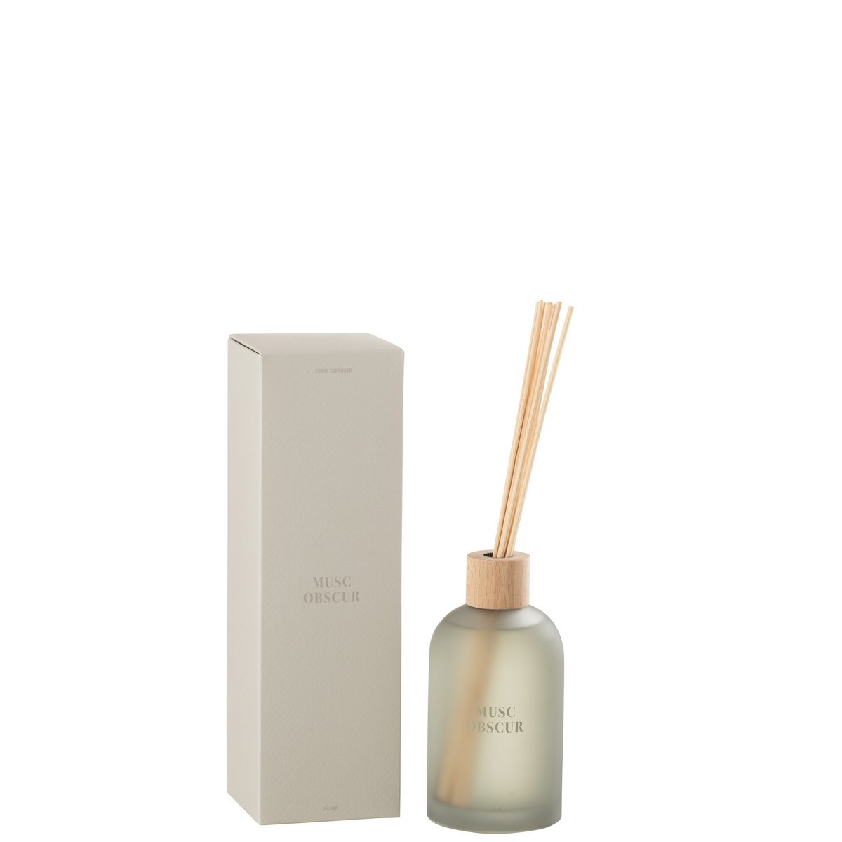 J-Line - Huile parfumée + Sticks - Accords Essentiels - Musc Obscur