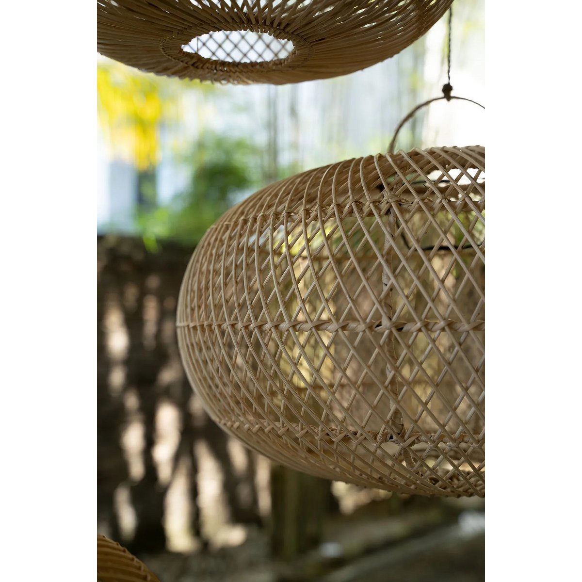 Bazar Bizar - Lampe suspendue 'Wholly' (Naturel, S)