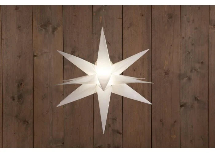 Anna's Collection - 3D LED Ster 'Hygge' (60cm, 3 x AA, 1.5 meter snoer)