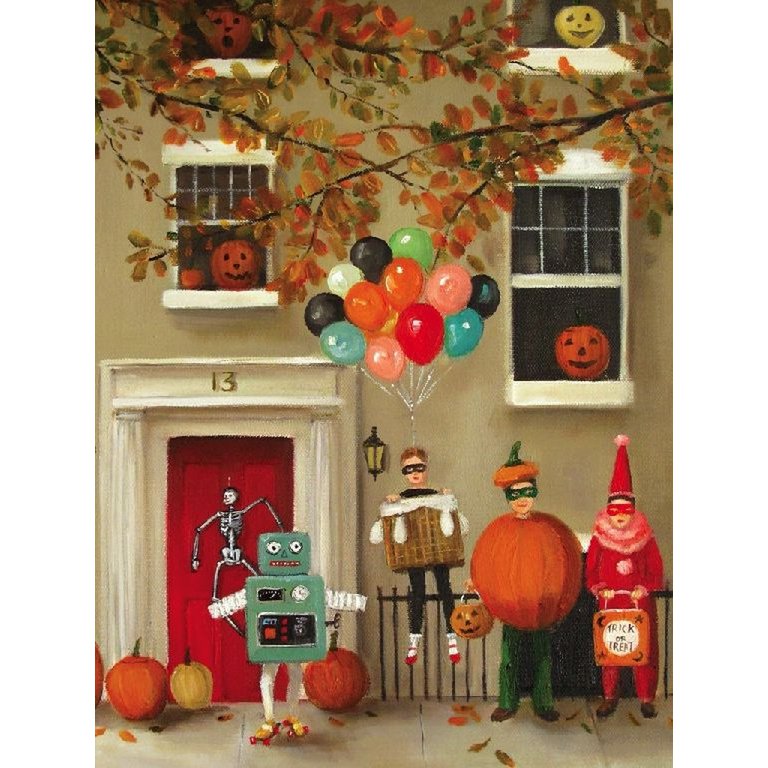 New York Puzzle Company - Puzzle „All Hallows‘ Eve“ (1000 Teile)