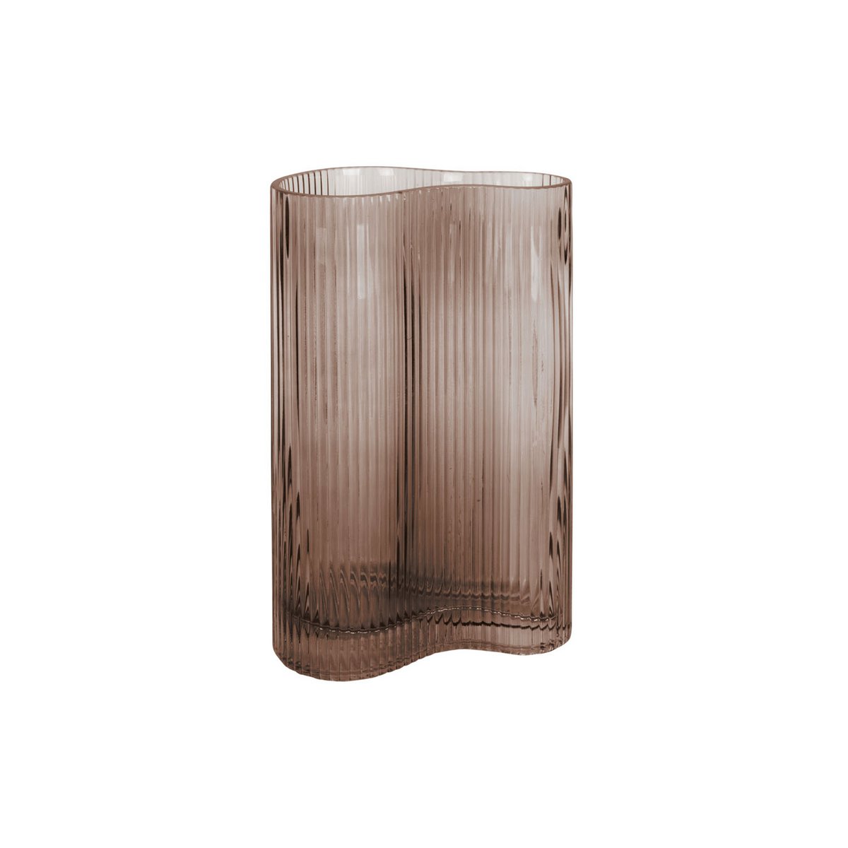 Present Time – Vase Allure Wave Large – PT3681BR