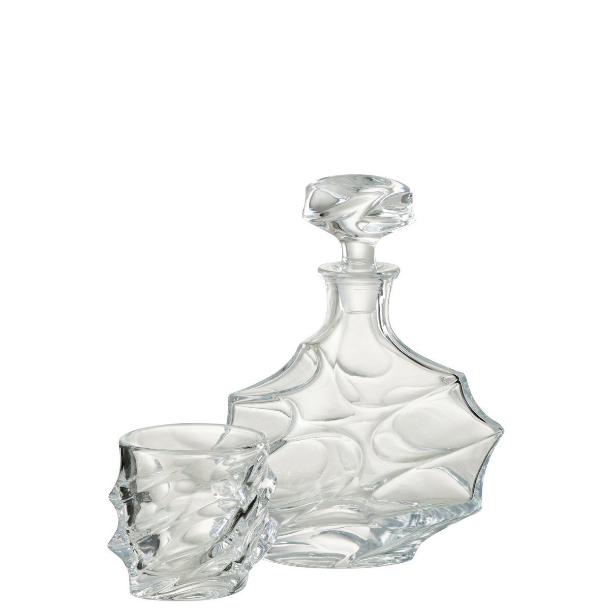 J-Line - Michigan Carafe - Carafe - Verre - Transparent