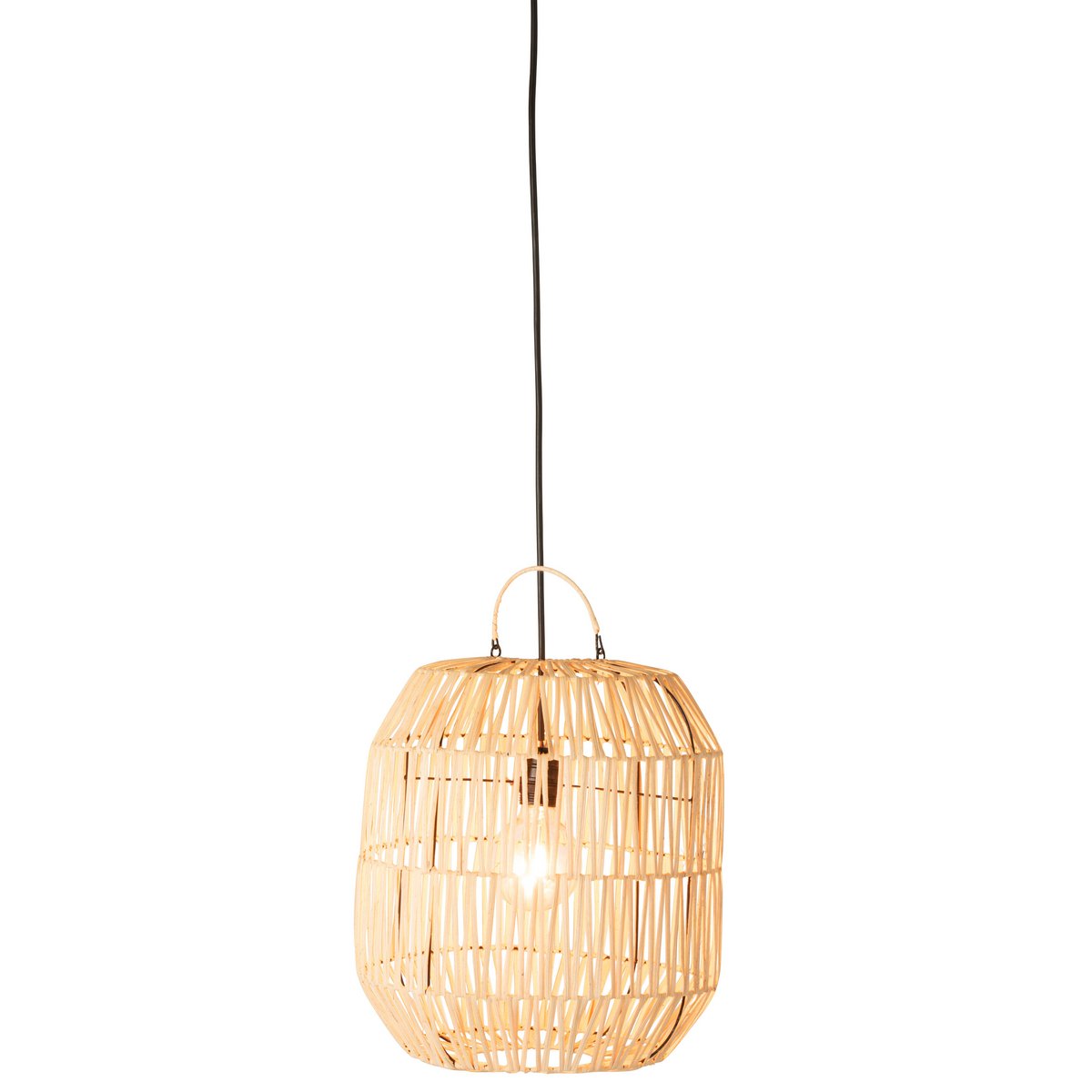 J-Line - Cyclinderlamp - Rotan - Naturel