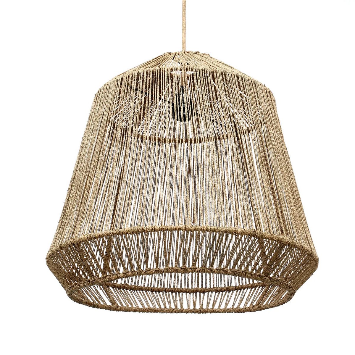 Bazar Bizar - Lampe suspendue 'Conique' (Naturel)