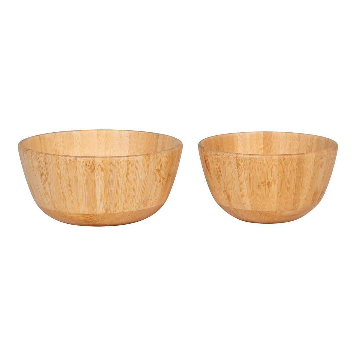 House Nordic - Chefalu Bowl - Bol, bambou, naturel, lot de 2