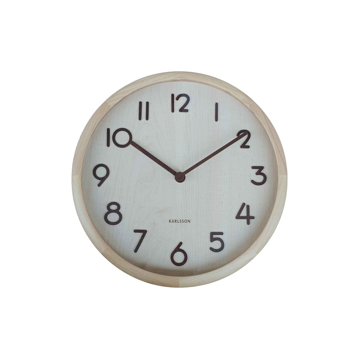 Karlsson - Horloge murale Pure Bold (Ø30cm) - KA6021WD