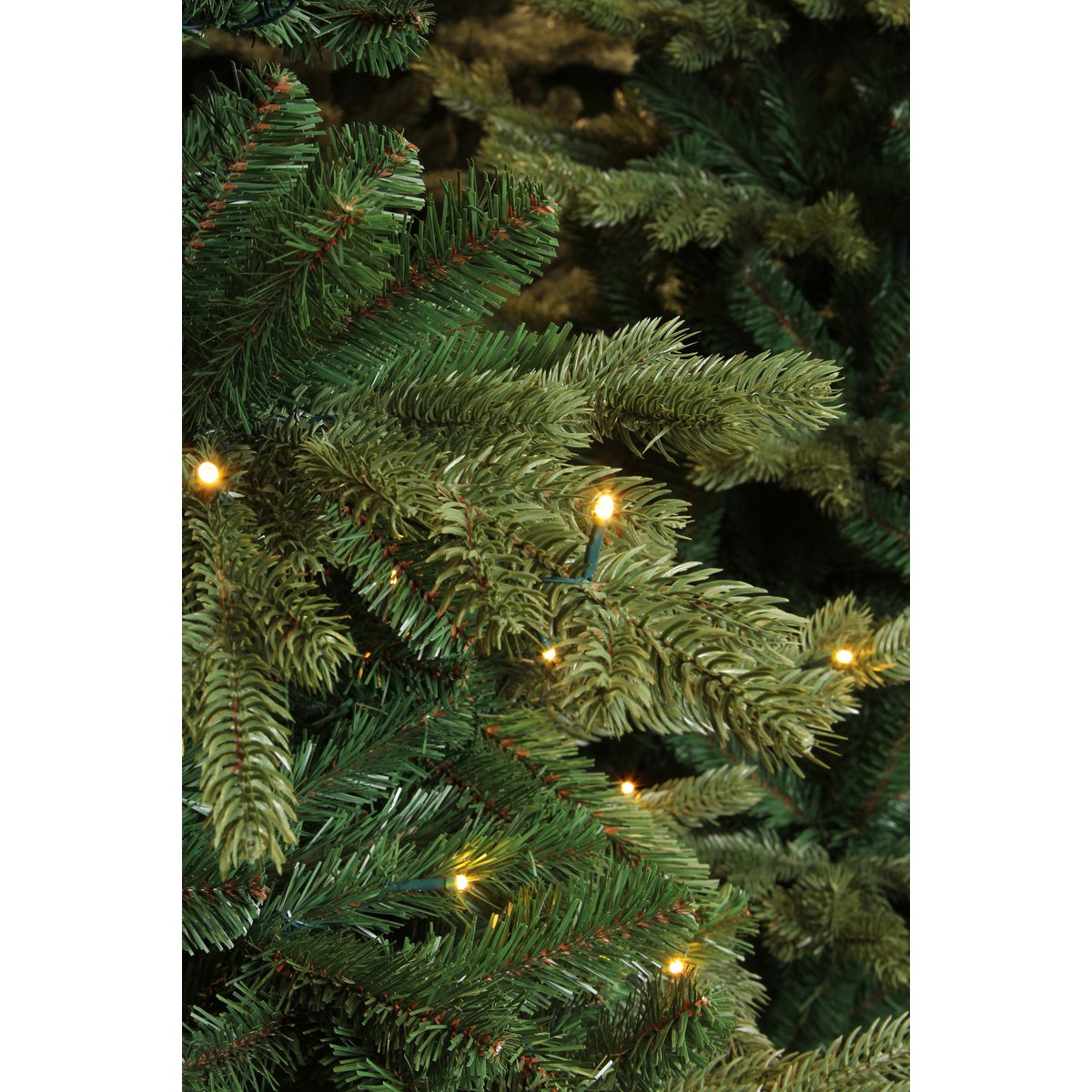 Maison d'Abri® - Sherwood Deluxe Kunstkerstboom met LED Verlichting - H155 x Ø112 cm - Groen