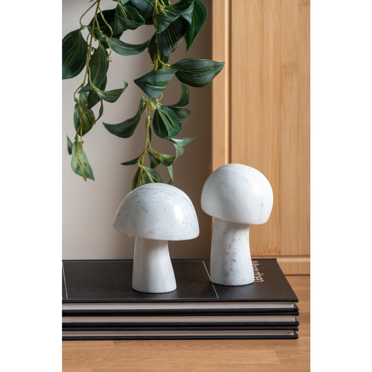 Present Time - Statue décorative Champignon Petit - PT4102WH