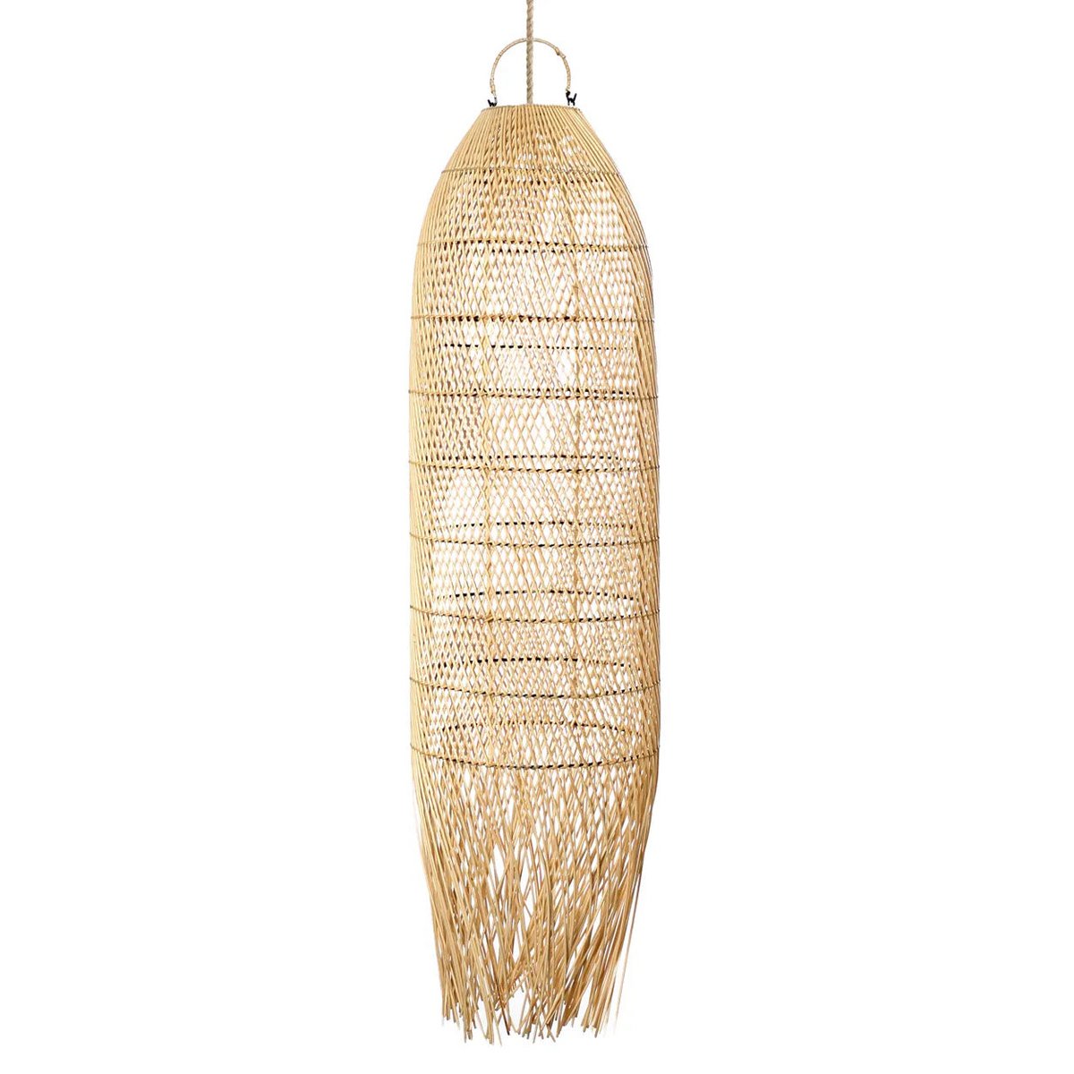 Bazar Bizar - Lampe suspendue 'Squid' (Naturel, L)