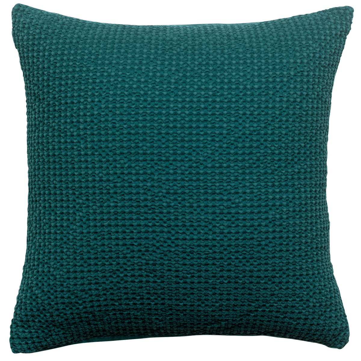 VIVARAISE - Coussin Maia Pétrole Stonewashed 45 x 45