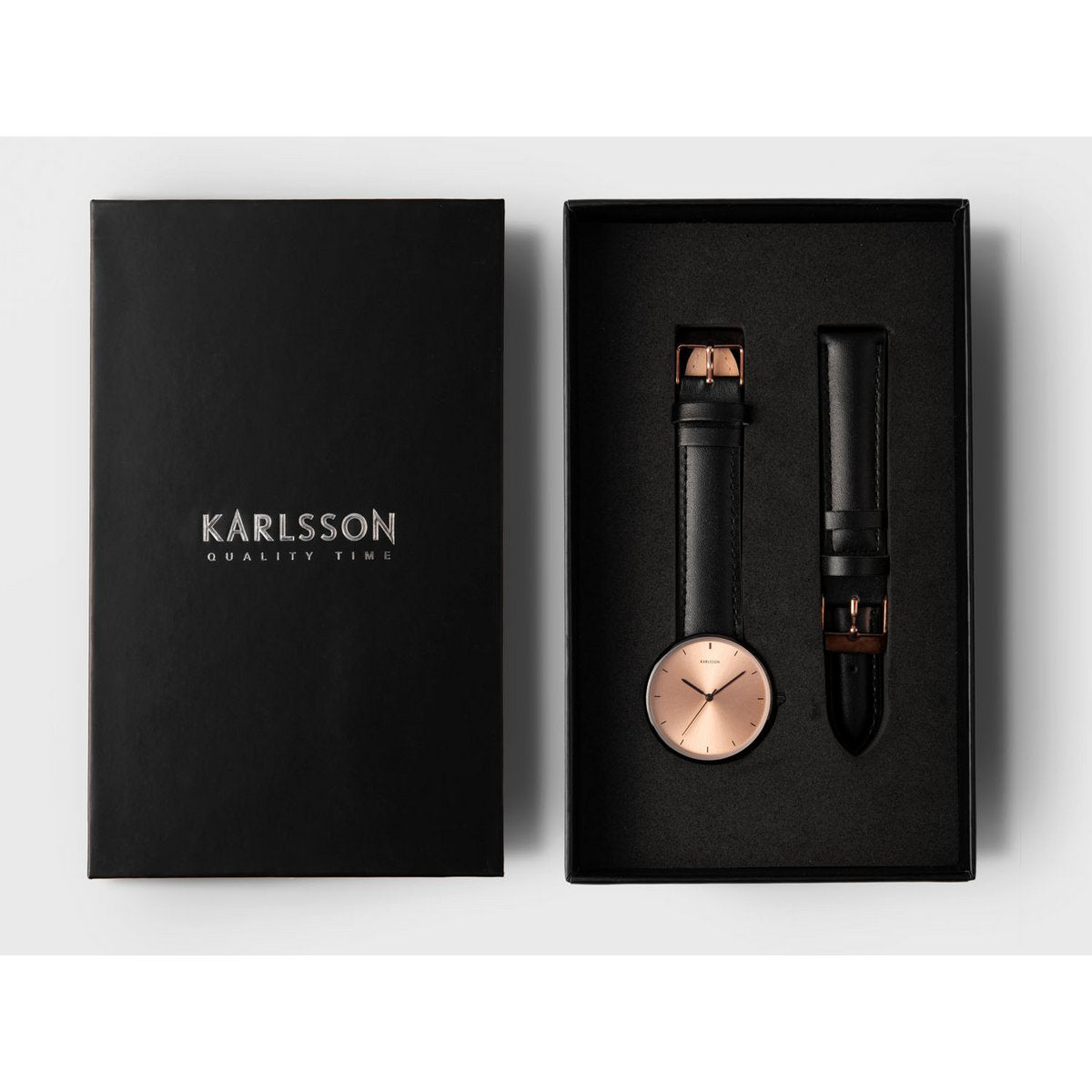 Karlsson - Uhr Finesse Steel - KA5906CO