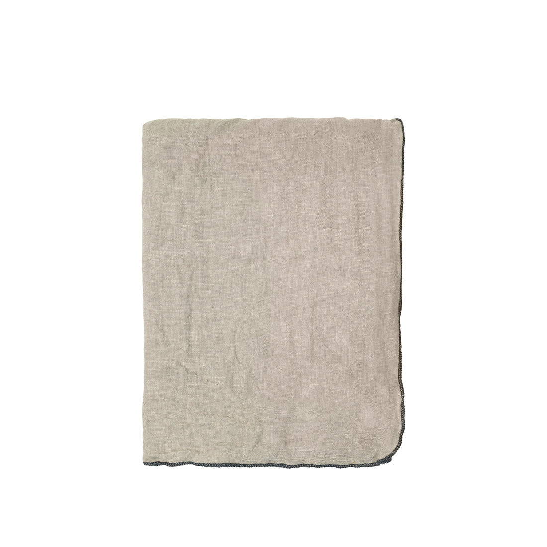 Broste Copenhagen - Tischdecke 'Gracie' - 160cm x 200cm, Taupe