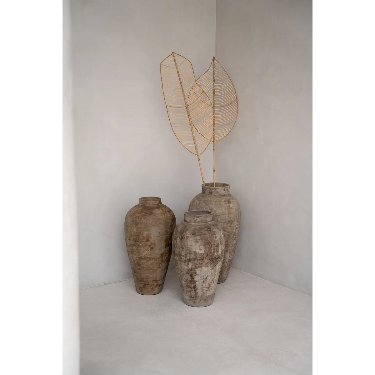 Bazar Bizar - Plantdecoratie 'Rotan' (Naturel)